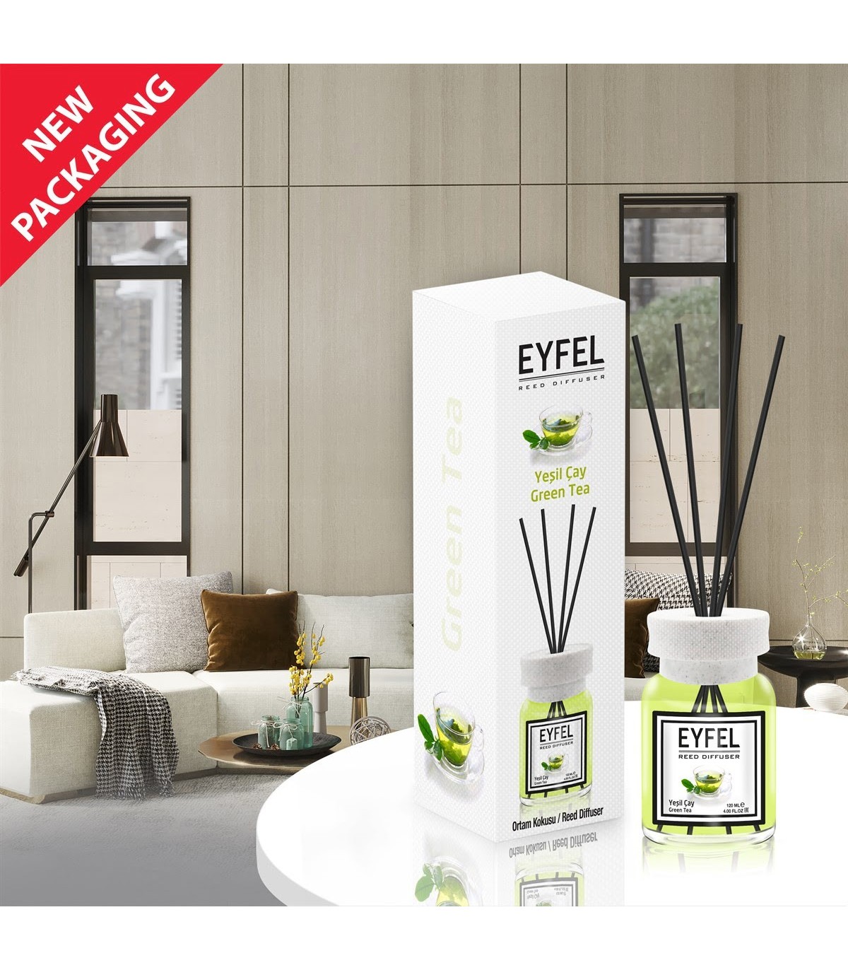 خرید-خوشبو-کننده-هوا-eyfel-ایفل-رایحه-چای-سبز-green-tea-حجم-120-میلی-لیتر